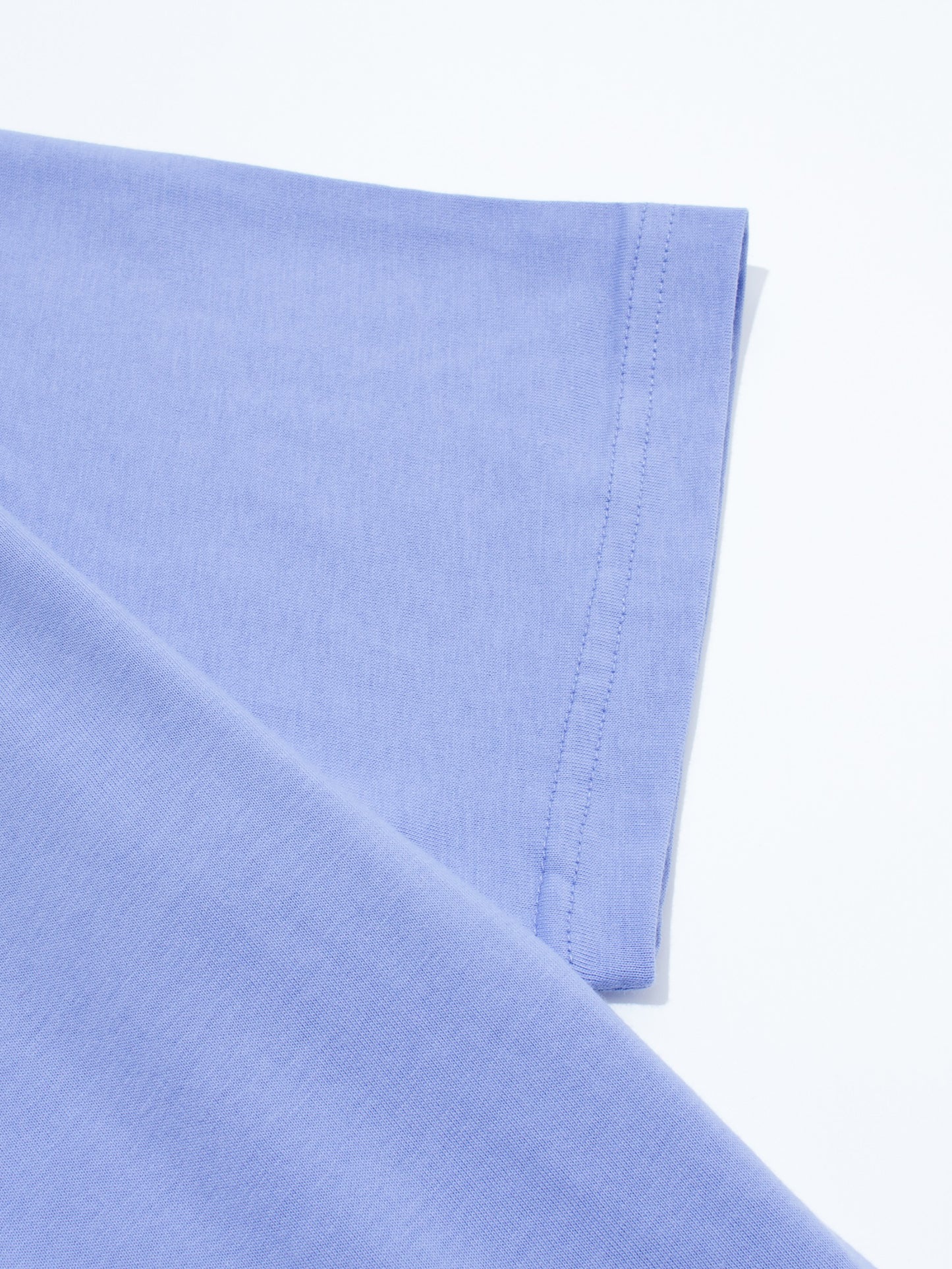 Dune Baby Blue Oversize Deep Drop Shoulder Tee